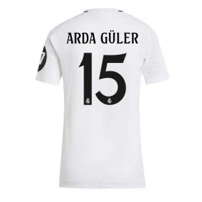 Billiga Real Madrid Arda Guler #15 Hemmatröja Dam 2024-25 Kortärmad